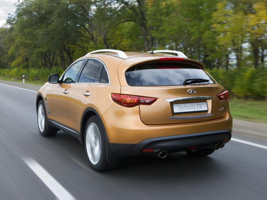 Infiniti FX50 2008 года  (EU) (фото 4 из 26)